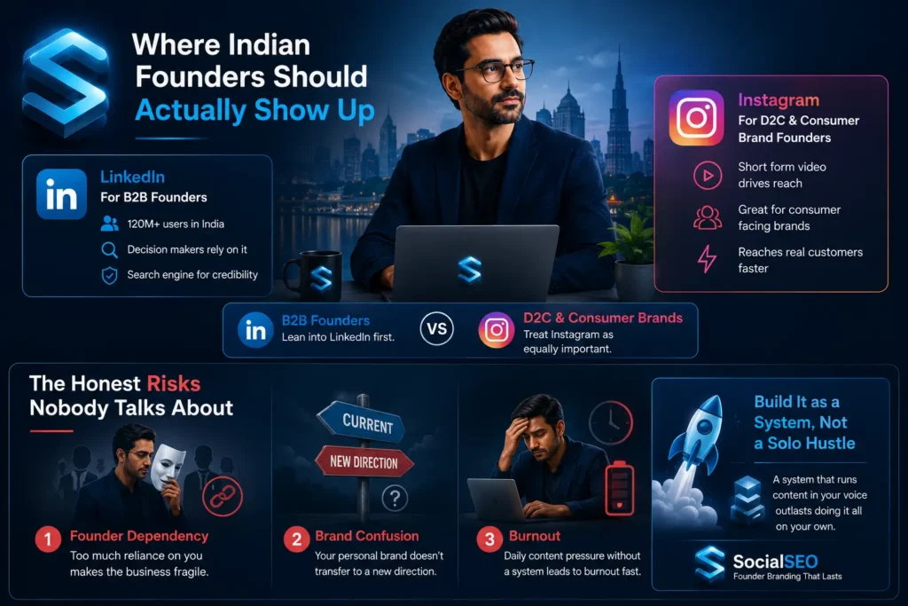 Where Indian founders should actually show up