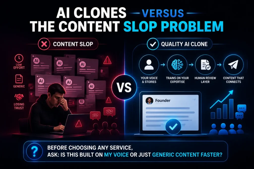 AI Clones Versus the Content Slop Problem