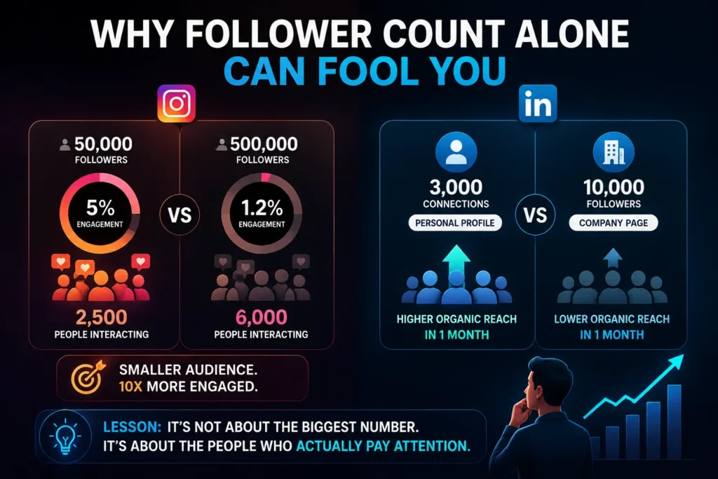Why Follower Count Alone Can Fool You