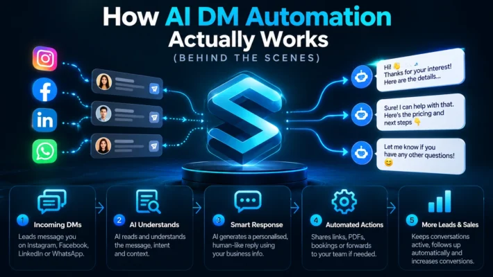How AI DM Automation Actually Works (Behind the Scenes)