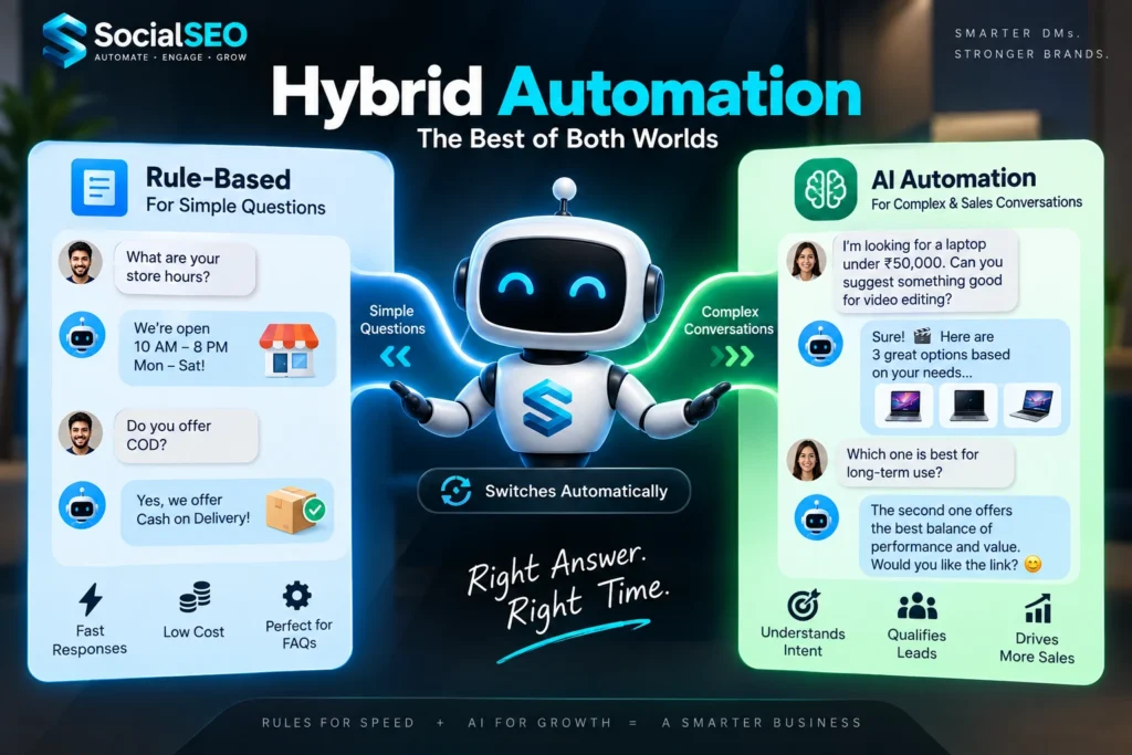 The Middle Ground Almost Nobody Explains, Hybrid Automation
