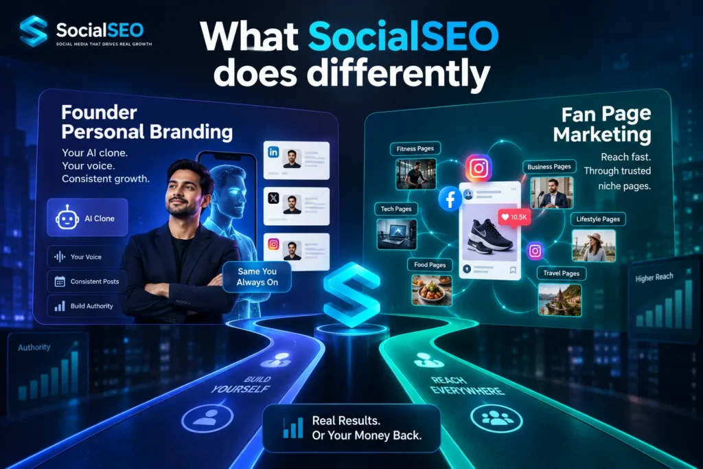 What SocialSEO does differently