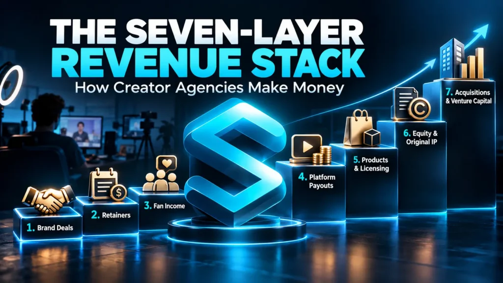 How Creator Agencies Make Money The Seven Layer Revenue Stack