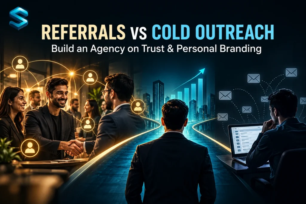 Referrals vs Cold Outreach How to Build an Agency on Trust and Personal Branding