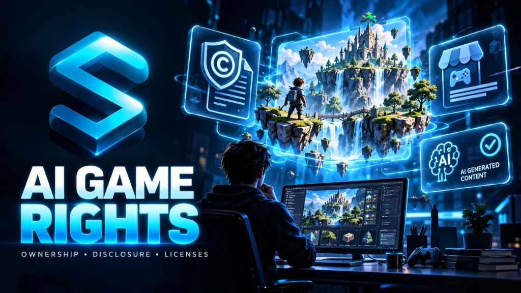 Who Owns Your AI Game and What You Must Disclose