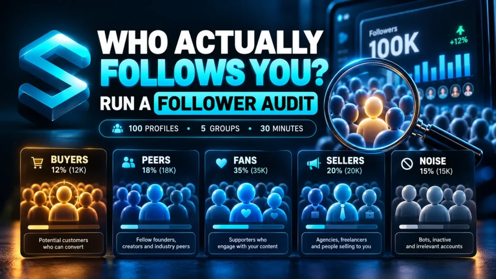 Who actually follows you Run a follower audit