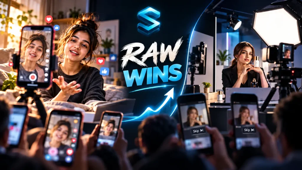 Why raw content is winning right now